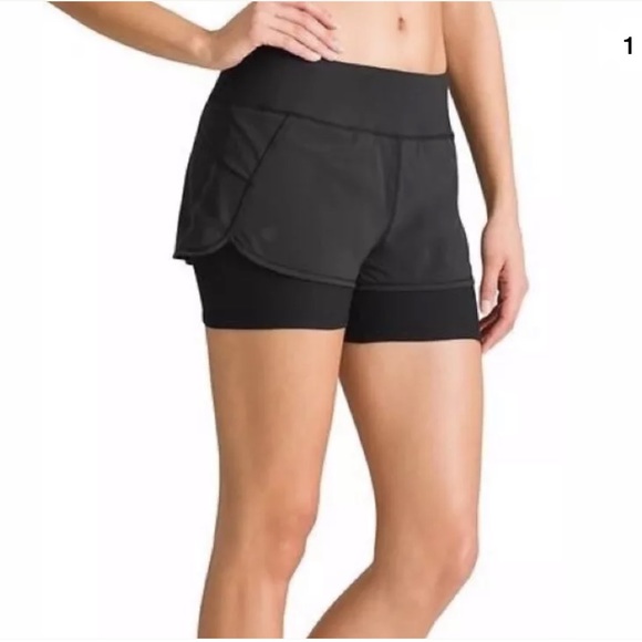 athleta 2 in 1 shorts